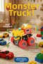 Lighted and Sound Dinosaur Monster Truck - 360 °   Rotating Friction Stunt Car - Toy Car
