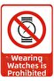 It Is Prohibited to Make Calls Dekota Baski – 3 mm Forex Warning Sign 25 cm × 35cm