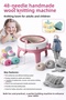 Handmade Wool Knitting Machine Knitting Kit Knitting Loom for Adults and Children Hobby Entertainment Educational - 2