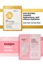 Transparent Collagen Mask and Gold under Eye Mask Set 34 Gr and 4 Gr
