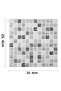 3D Self-Adhesive Wall Tiles 25.4 cm X 25.4 cm (4 Pcs) 0.258 m² - 4