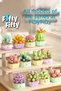 Panlos Micro Block Plant Series 1250 Flower Bouquet 311 Pieces Toy Building Set Ffp-1250 - 4
