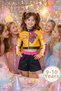 Demon Slayers K-Pop Character Rumi Netflix Series Cosplay Leather Jacket Skirt 2 Piece Costume 9-10 Years Old