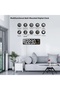 ساعة حائط LED كبيرة الشاشة مقاس 16 بوصة |   ساعة رقمية |   إنذار |   استخدام المنزل والمكتب - 4