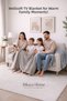 Wellsoft 130X170 cm Tv Blanket |   Soft-Textured |   Lightweight and Warm |   Armchair & Sofa Cover - 2