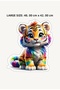 Colorful Friends Special Series, Rocky Kaplan 15 Piece Wooden Puzzle Find & Place Puzzle Baby & Kids Collection - 4