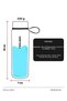 550 ml Glass Water Bottle – Premium Lid Glass Flask |   Leak-Proof & Bpa Free - 7