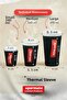 Thermal Beverage Cover, Neoprene Coffee Cup Cover That Keeps Hot and Cold, Anti-Sweat, Black - 4