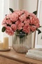 Artificial Luxury Serrated 11-Piece Eren Gül Bouquet Soft Pomegranate Flower