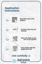 First Aid Cabinet Adhesive Sticker on the Back 20X28 cm - 7