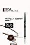 Triple Brow 3 in 1 Creamy Textured Eyebrow Makeup Pen - 002 Auburn - 6