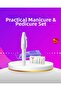 Electric Manicure and Pedicure Drill Kit – Adjustable Speed, Ergonomic and Quiet