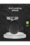 Lockable 4 cm Universal Wheel Foot Single Piece -