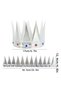 Silver Color Eva Soft King Royal Crown Adult Child Compatible 55 cm - 3