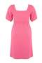 Pembe Yırtmaçlı Örme Elbise TBBSS23AH00280 - 5