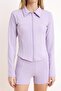 Lila Dalgıç/Scuba Örme Spor Ceket THMSS26SK00004 - 5