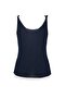 Limited Edition Lacivert Havuz Yaka Renk Bloklu Triko İnce Bluz TWOSS26BZ00297 - 5