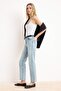 Premium Mavi More Sustainable Özel Kumaş Yüksek Bel Az Esnek Mom Jeans TWOSS26JE00113 - 8
