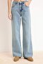 Açık Mavi More Sustainable YUMUŞACIK Tencel Karışımlı Yüksek Bel Wide Leg Jeans TWOSS26JE00137