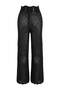 Siyah Triko Uzun Normal Bel Plaj Pantolonu TBESS26PL00003 - 6