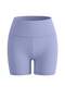 Blue Waist Fold Brushed Soft Fabric Sports Leggings Thmss26Ty00011 - 5