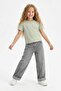 Pink-Mint 2-Piece Embroidered Girls' Plain Embroidered Knitted T-Shirt Tkdss26Ts00006 - 2