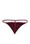 Bordo Tül/Dantel Aksesuar Detaylı Külotlu Babydoll/Fantezi Gecelik THMSS26LL00022 - 8