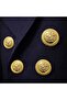 Special Design Yellow Coated Metal Button 3 cm 1 Pack 4 Pieces - 4
