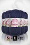 Cotton Luks - Navy Blue (97574) - 5-Pack X 100Gr/330M - Cotton Cardigan Vest Amigurumi Yarn
