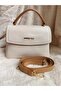 Leather Look Women's Bag with Shoulder and Hand Straps