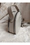 Women's Leather Adjustable Strap Hand&Shoulder Bag - 3
