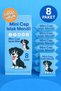 Mini Pocket Wet Wipes 8 Pack |   Aloe Vera |   Does Not Contain Alcohol |   Soft Textured | Portable | Mavi̇ - 7