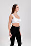 Women's Cotton Bamboo Lace Padded Comfortable Half Tank Top Large Size Thick Strap Bra - 2