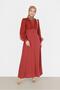 BUTTONED DRESS WITH DOT SLEEVES AND TOWEL DETAIL 42334 - 2