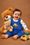 Baby Boy Jumpsuit with Car Embroidery - 3
