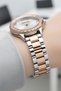 Women's Wristwatch Steel Cord 3 Atm Water Resistant Bracelet Gift Silver-rose Gold Sdfer05 - 3