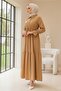 Elisa Shirt Collar Dress 899 - Mink - 2