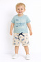 Playing Shorts T-Shirt 2 Piece Set