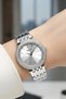 Steel Cord & Stylish Design, Women's Wrist Watch, 3Atm Water Resistant Silver Sdfer154 - 2