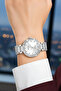 Steel Cord Stone Case Women Wrist Watch Silver Sdfer183 - 3