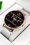 Men's Wristwatch Steel Band Silver-Rose Bracelet Gift 3Atm Sdfer173 - 3