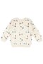 Boy's Ecru Brown Colored Scooter Printed Three-Line 2-Piece Set - 3