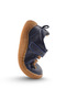 Nicolo Elastic Leather Boys' Barefoot Shoes Navy Blue - 7