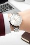 Steel Cord Steel Case Women Wrist Watch Silver Sdfer189 - 3