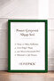 إطار ملصق بإطار خشبي أخضر مقاس 30 × 45 سم، إطار فارغ، GREEN-FRAME-30X45 - 2