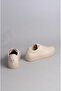 Select 217 genuine leather sneakers shoes beige - 4