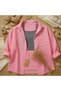 Women's Powder Linen Shirt New Season Summer Shirt Pink
