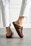 Unisex Sabo Anatomical Natural Cork Sole Indoor Genuine Leather Slippers - 2