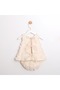 Rose Back Tie Baby Girl Suit - 6