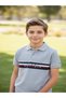 Organic Cotton Signature Tape Jersey Polo Kids - 3